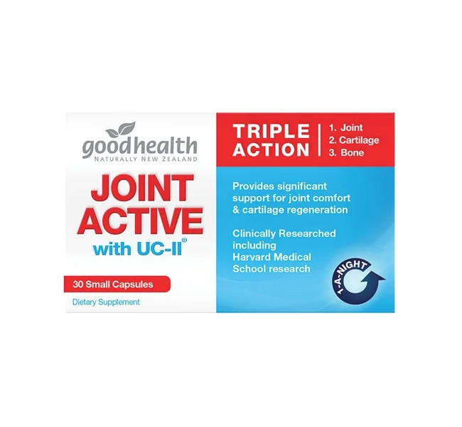 Good Health joint active with UC-II 30c 好健康三合一关节灵骨胶原胶囊 30粒【保质期2028/07】